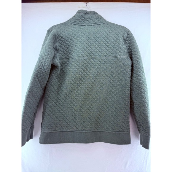 Patagonia Womens Cotton Quilt Snap-T Pullover Green Teal 25281 SP17 Small - Picture 6 of 8